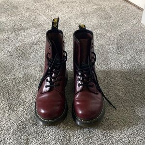 Dr. Martens Red boots